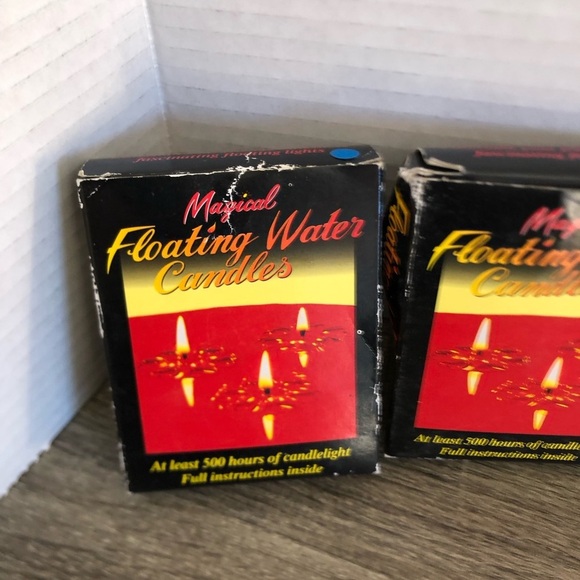 Vtg Magical Floating Water Candles - Picture 4 of 12